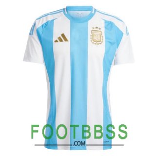 Maillot Equipe De Argentine Domicile Bleu Blanc 2024/2025