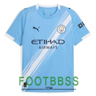 Maillot De Foot Manchester City Domicile Bleu 2025/2026