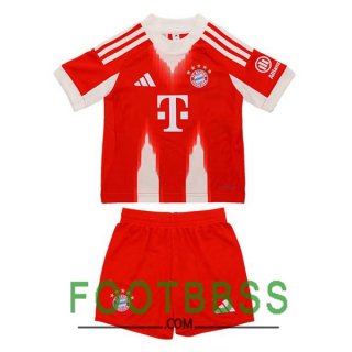 Maillot De Foot Bayern Munich Enfant Domicile Rouge 2025/2026