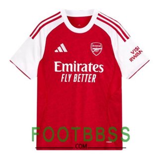 Maillot De Foot Arsenal Domicile Rouge Blanc 2025/2026