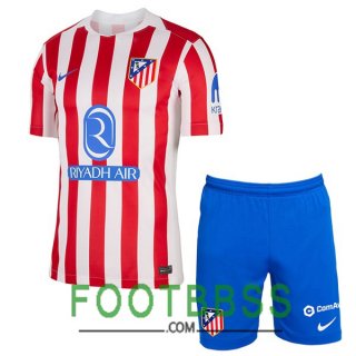 Maillot De Foot Atletico Madrid Enfant Domicile Rouge 2025/2026