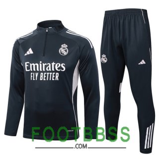 Survetement De Foot Real Madrid Gris 2025/2026