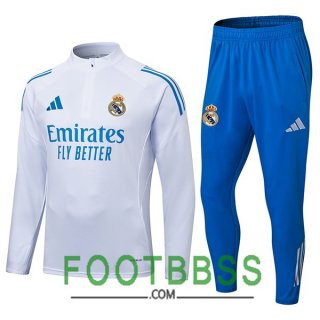 Survetement De Foot Real Madrid Blanc 2025/2026