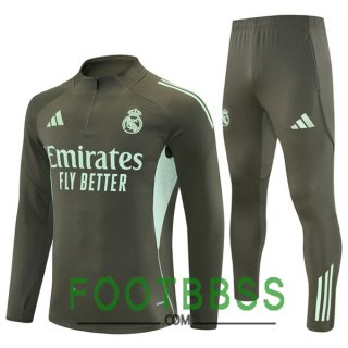 Survetement De Foot Real Madrid Vert 2025/2026