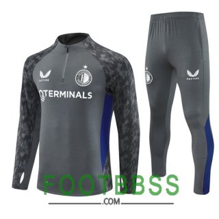 Survetement De Foot Feyenoord Gris 2025/2026