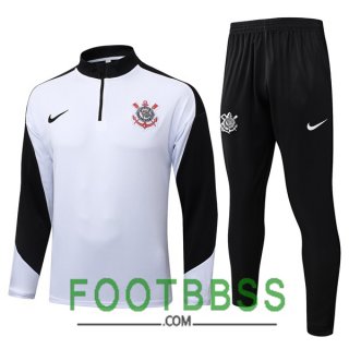 Survetement De Foot Corinthians Blanc 2025/2026